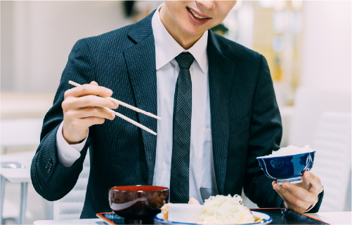 昼食のイメージ